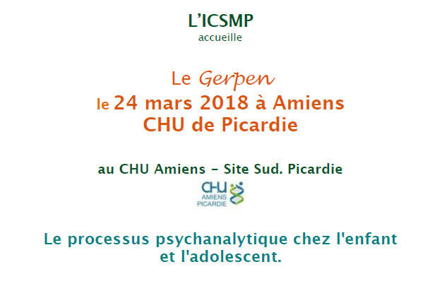 GERPEN : « Le processus psychanalytique chez l’enfant et l’adolescent »